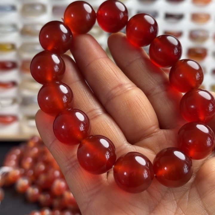 玛瑙/玉髓未镶嵌手链