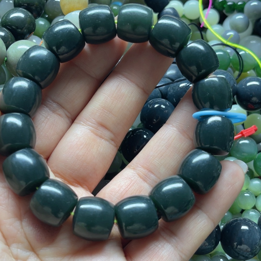 和田玉手链未镶嵌