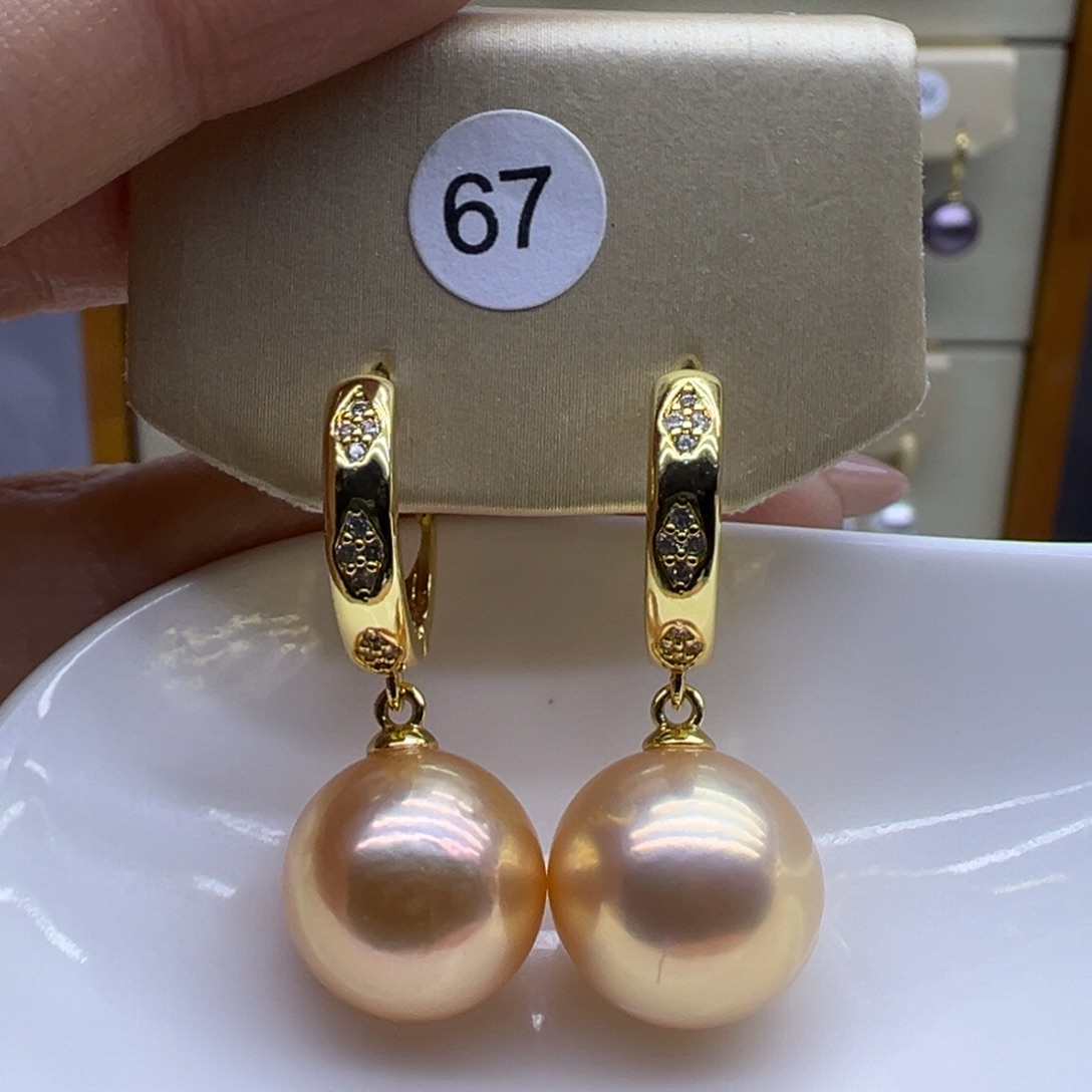 未镶嵌淡水珍珠耳饰