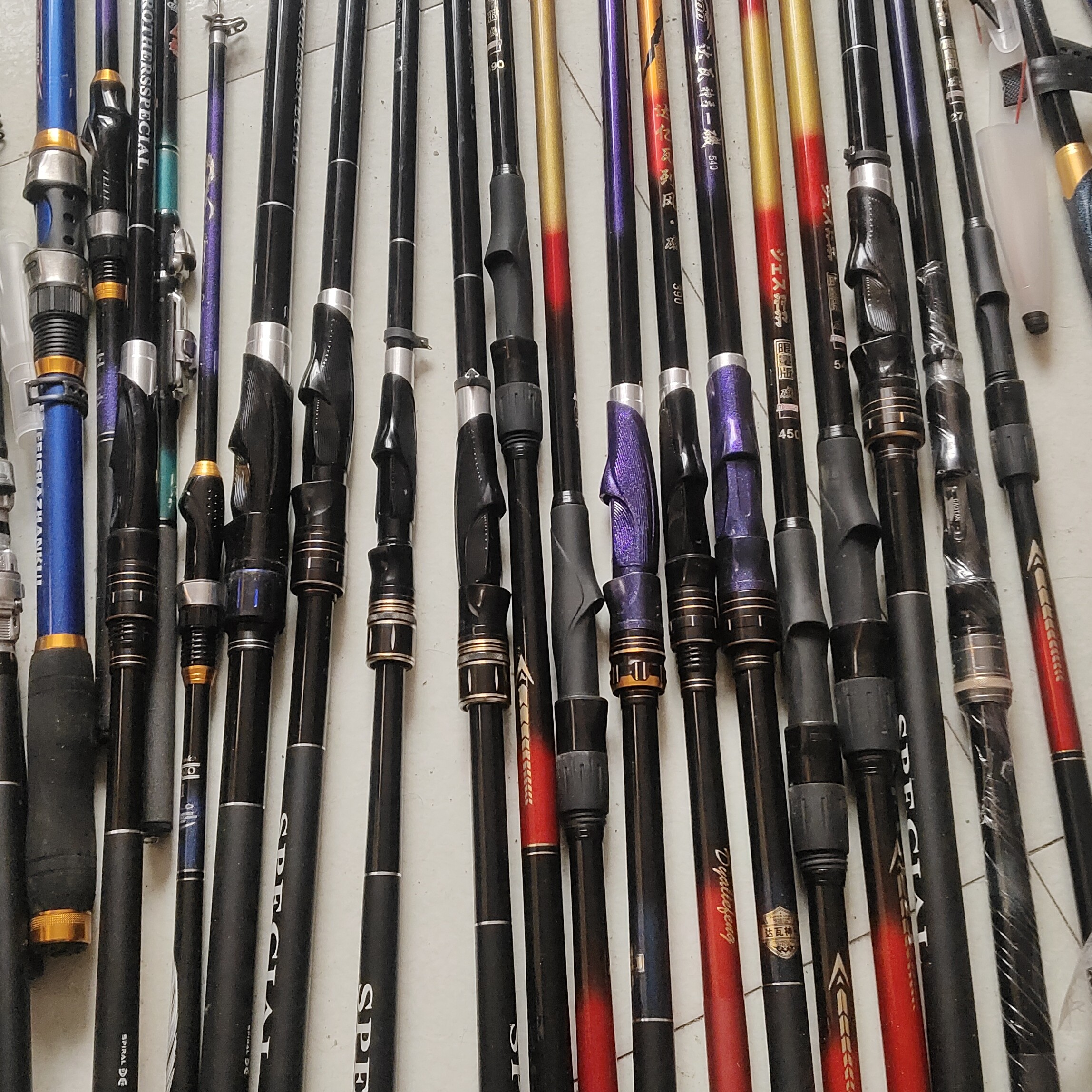 矶钓竿滑漂竿海竿远投竿适合不同场景的钓鱼竿