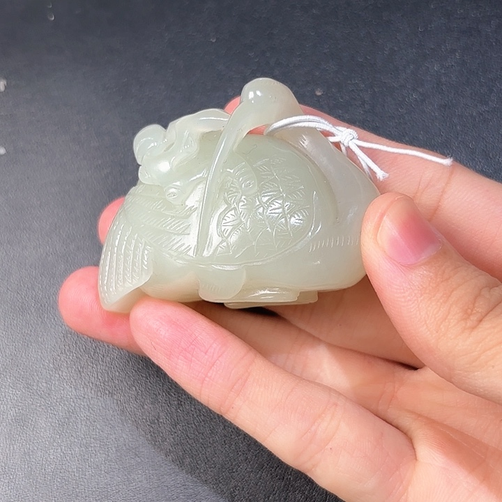 和田玉挂件未镶嵌乐*乐