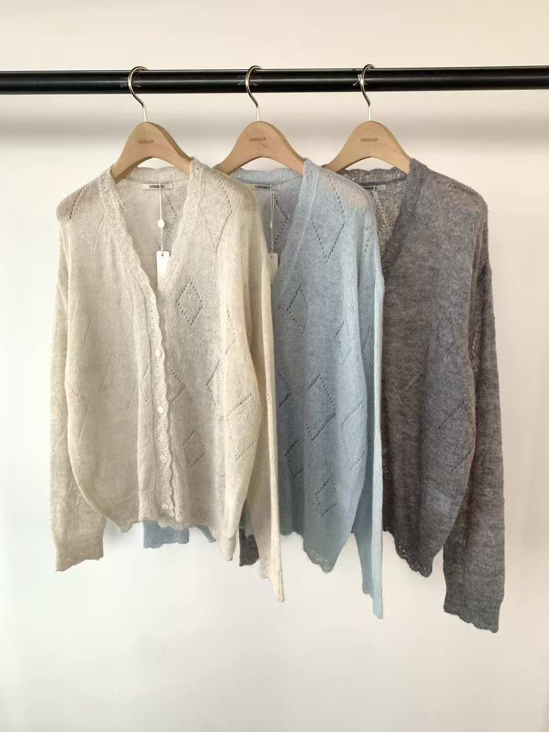 mumu korea正品 泡菜und针织开衫