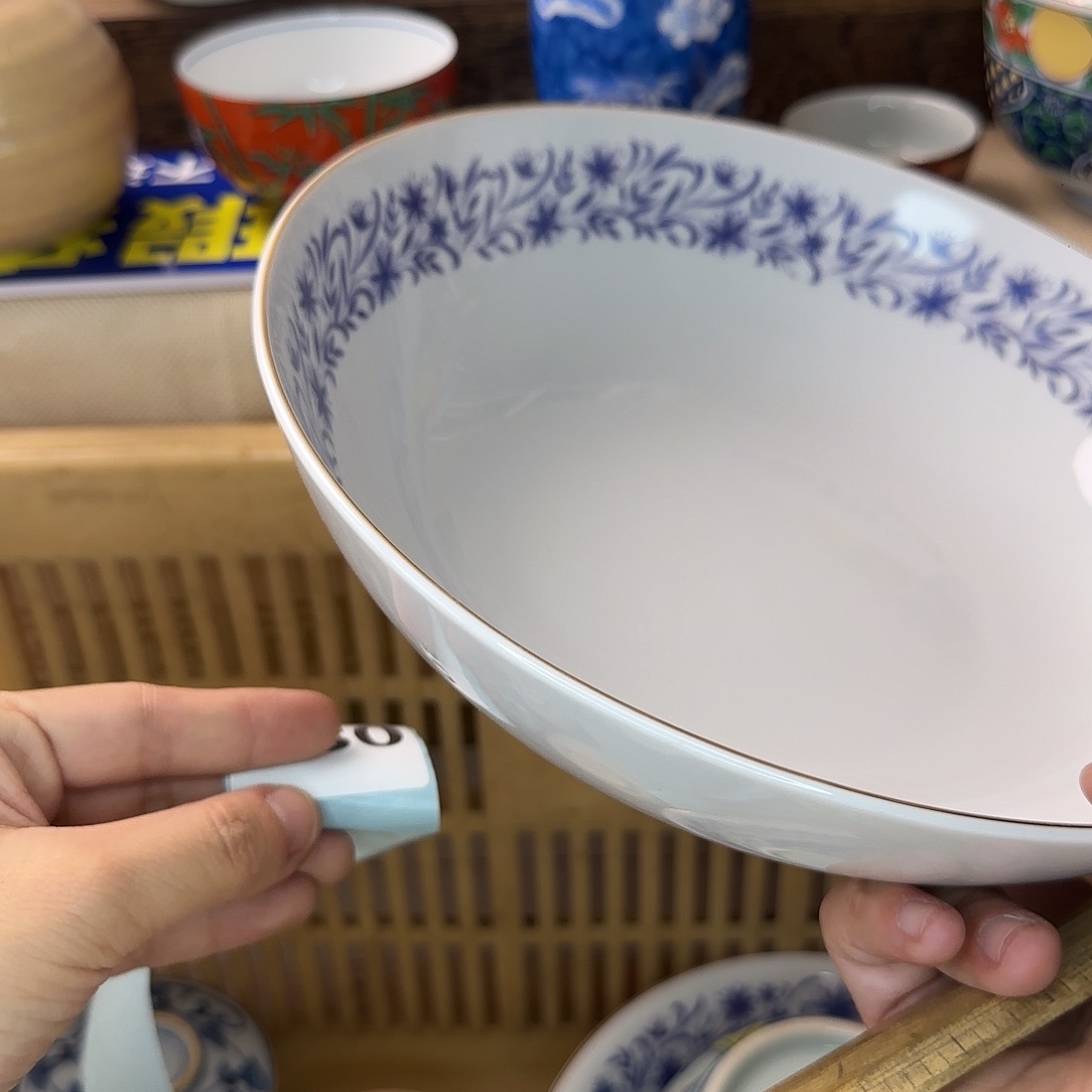 水***蓝瓷片回流中古满18米包邮