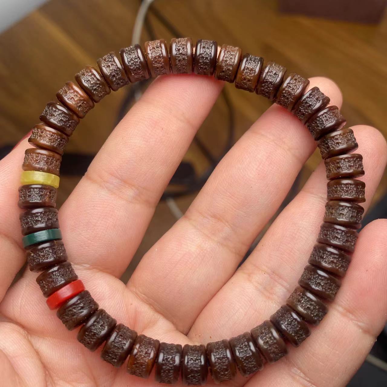 猴头核桃手串库嘎手串