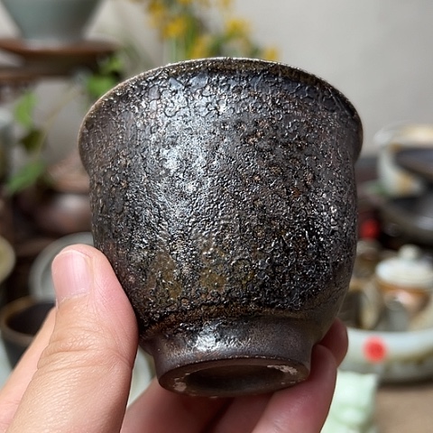 杯纯手工制作微瑕主人杯