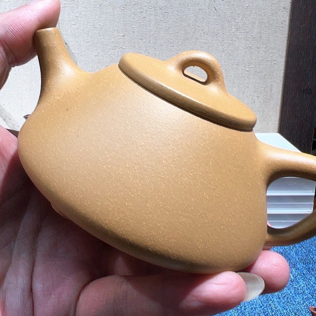 茶壶紫砂段泥石瓢190cc