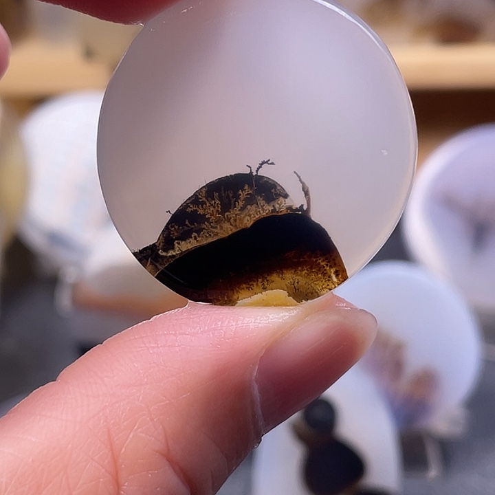 玛瑙/玉髓吊坠(不含链)未镶嵌