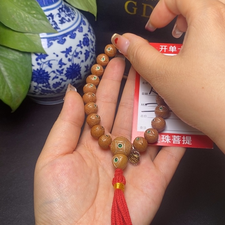 凤眼菩提手串尼泊尔