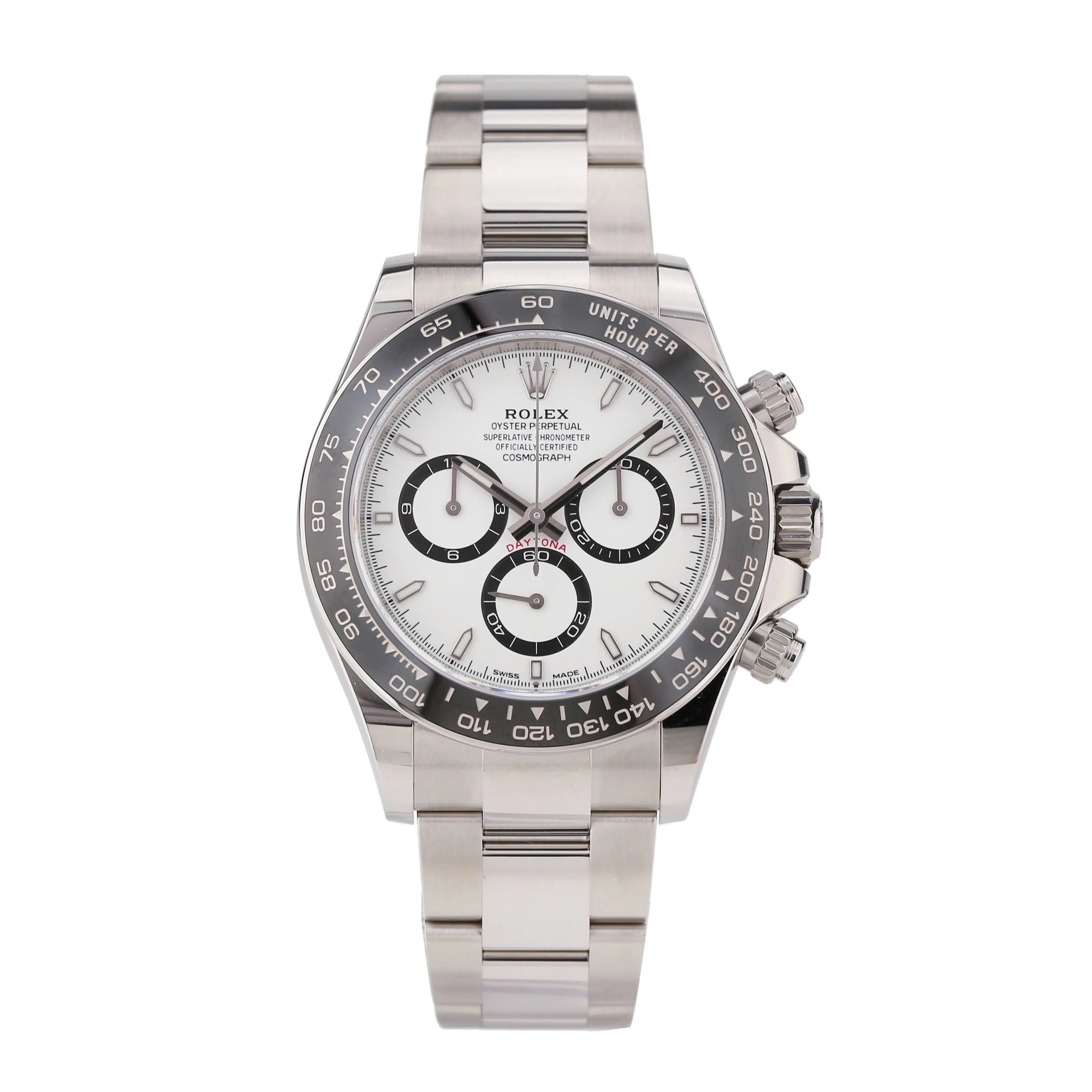 全新未使用 Rolex/劳力士 礼尚往来24年126500白熊猫男表73P6N