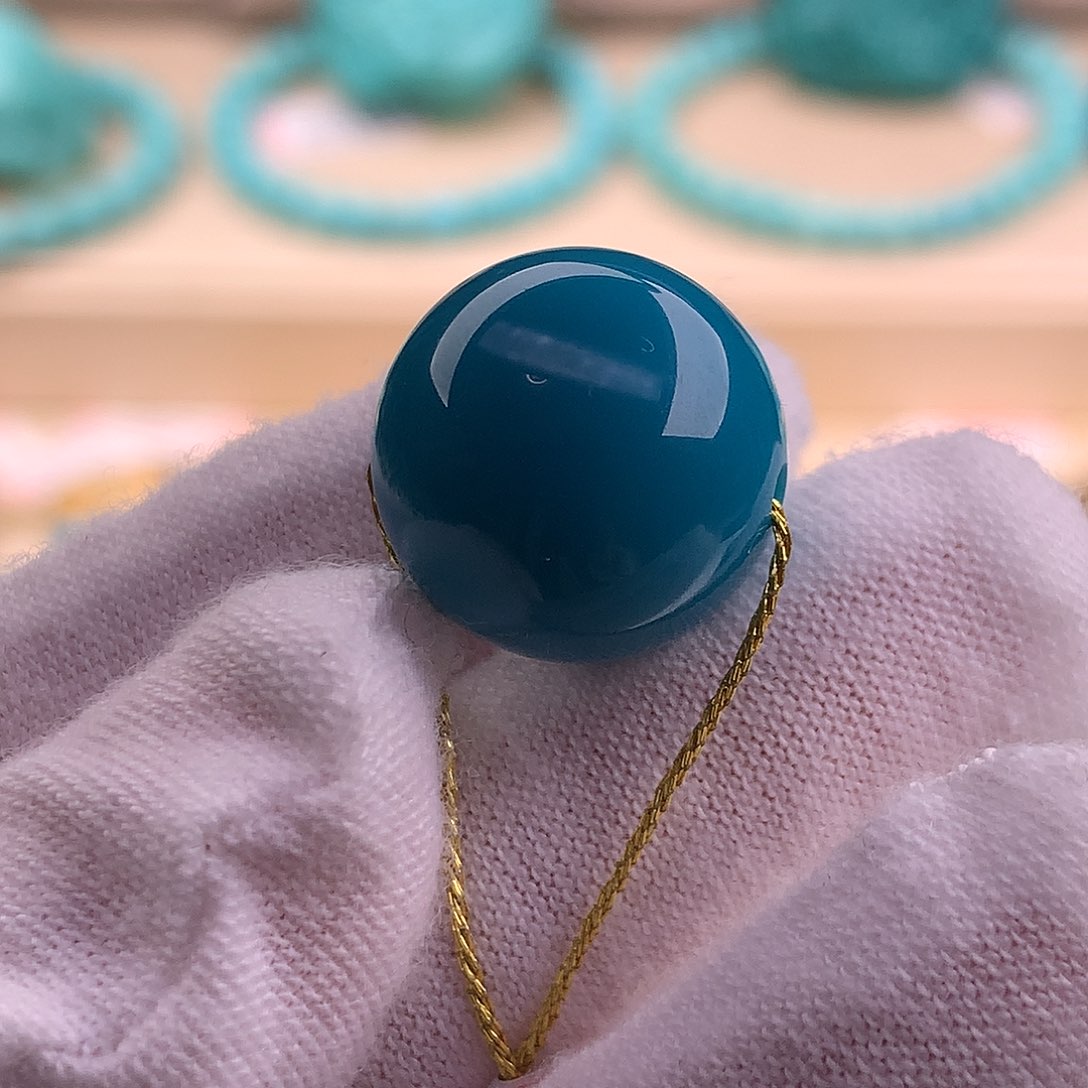 绿松石珠宝奇石未镶嵌15.8