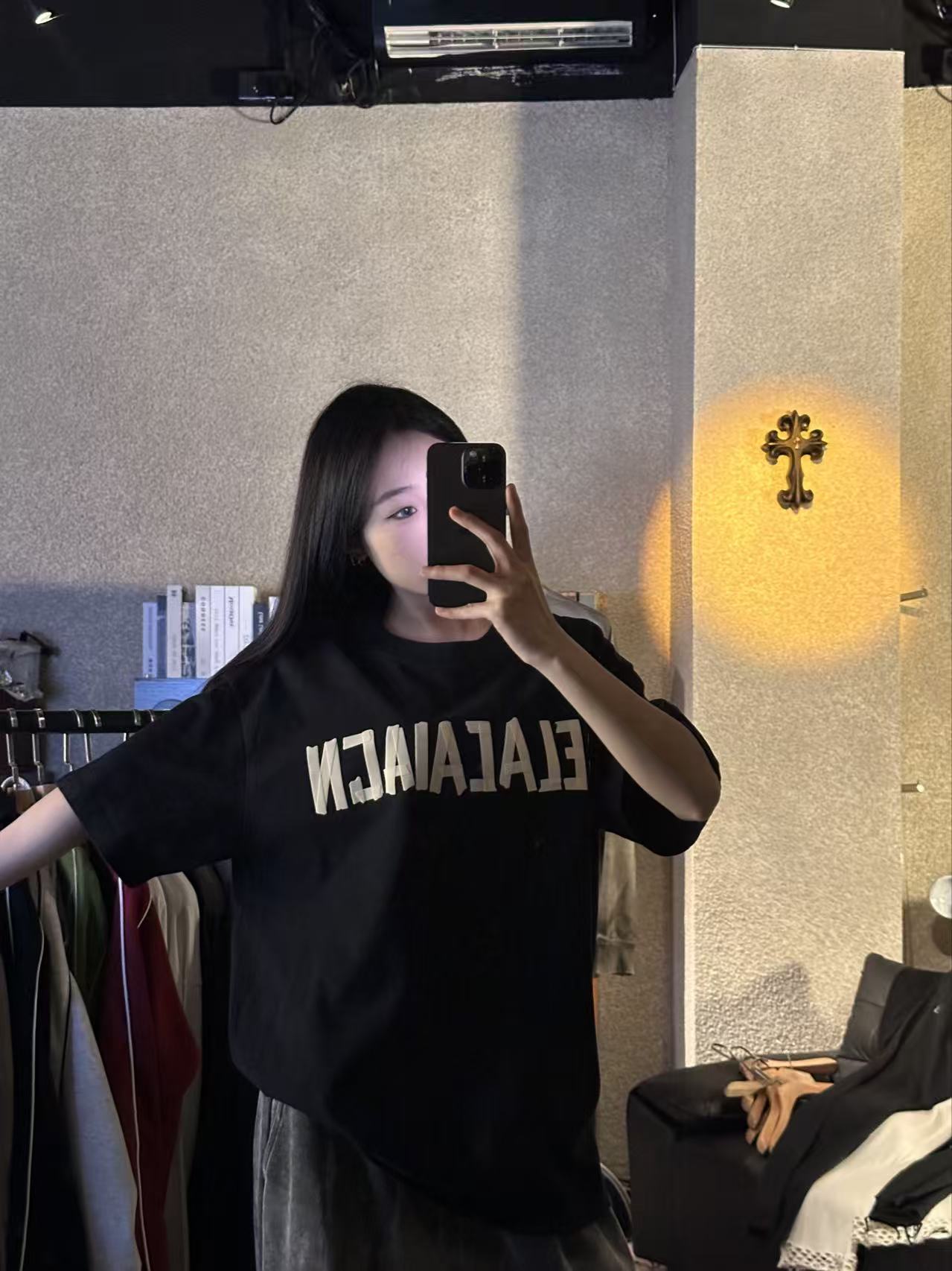 BREAK媛姐【BB印花短袖】时尚休闲百搭男女同款短袖A78