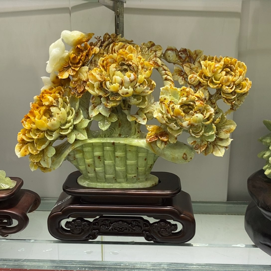 【闪购商品】玉家居摆件手工雕刻
