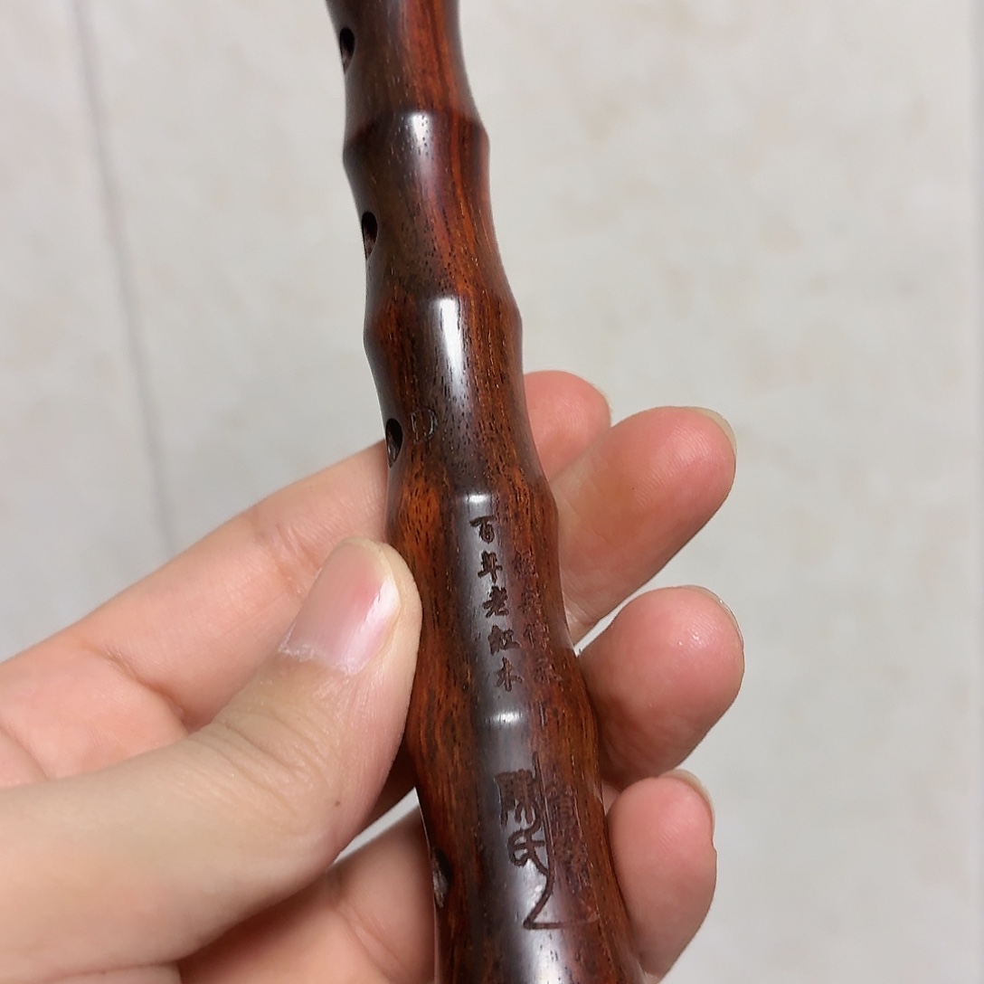 瑕疵百年老红木d调