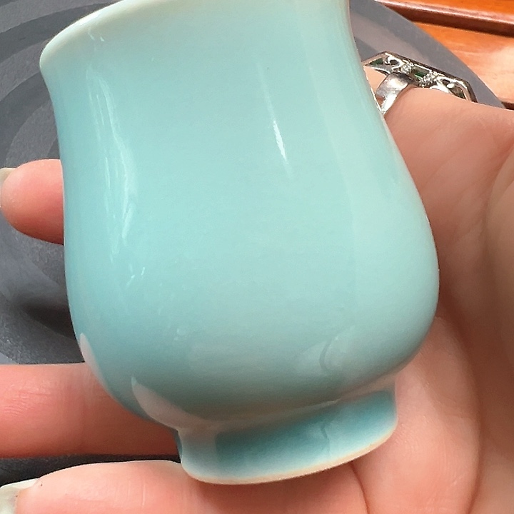 茜姨推荐龙泉仿南宋老釉主人杯