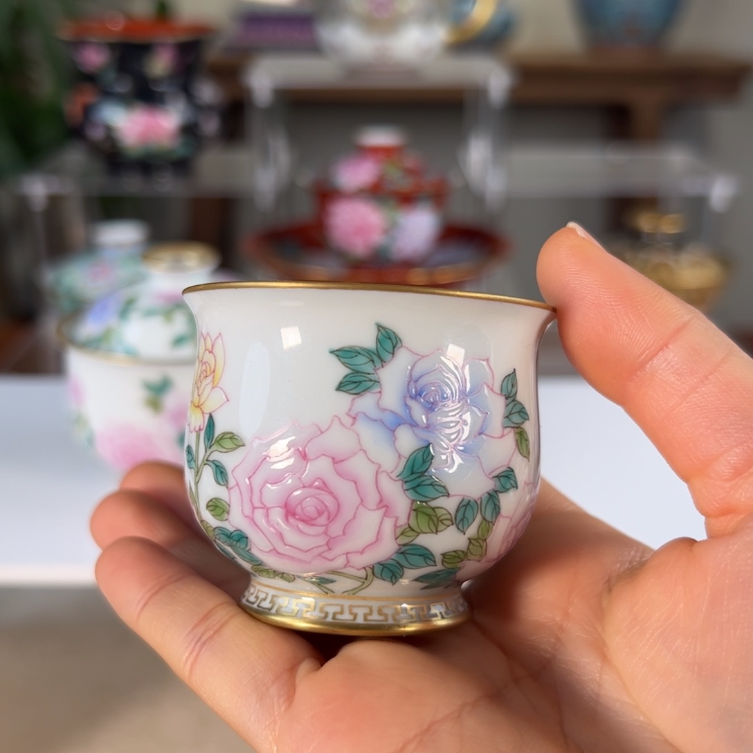安*啊纯手工手绘 高端茶器