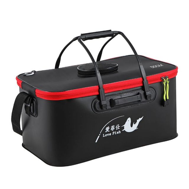 鱼包袋装鱼桶活鱼桶加厚鱼护桶可折叠防水装鱼箱鱼桶手提装鱼袋