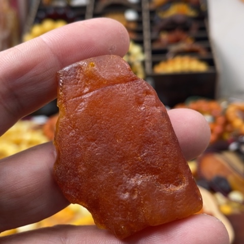 手串琥珀未镶嵌吊坠