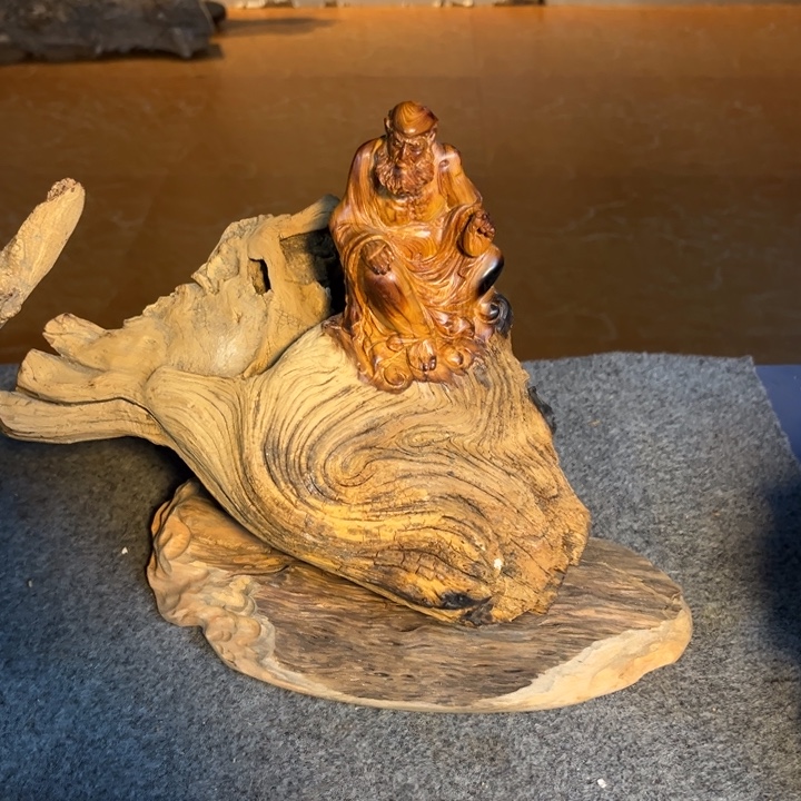 用***9柏木（崖柏）根雕工艺摆件