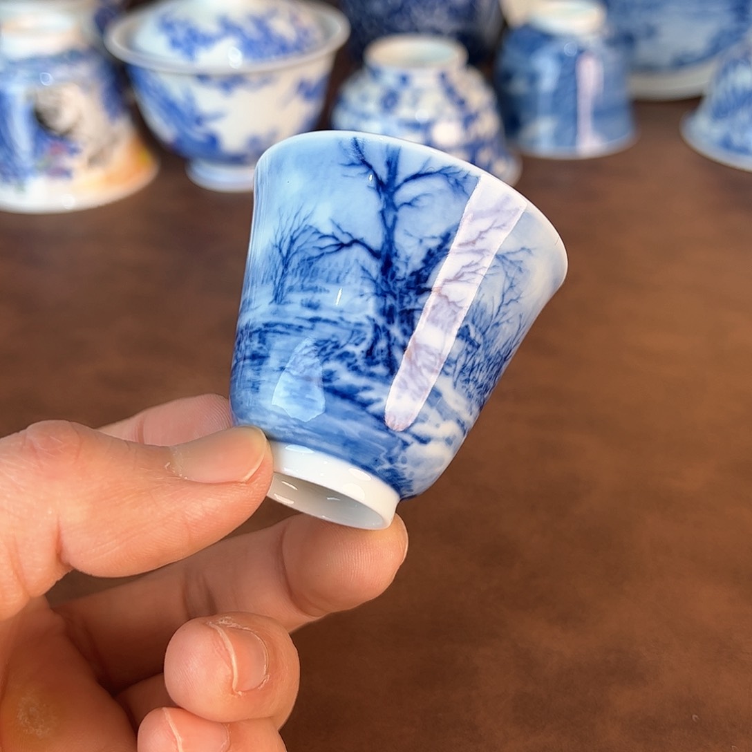 杯㊝****景德镇全手工手绘陶瓷