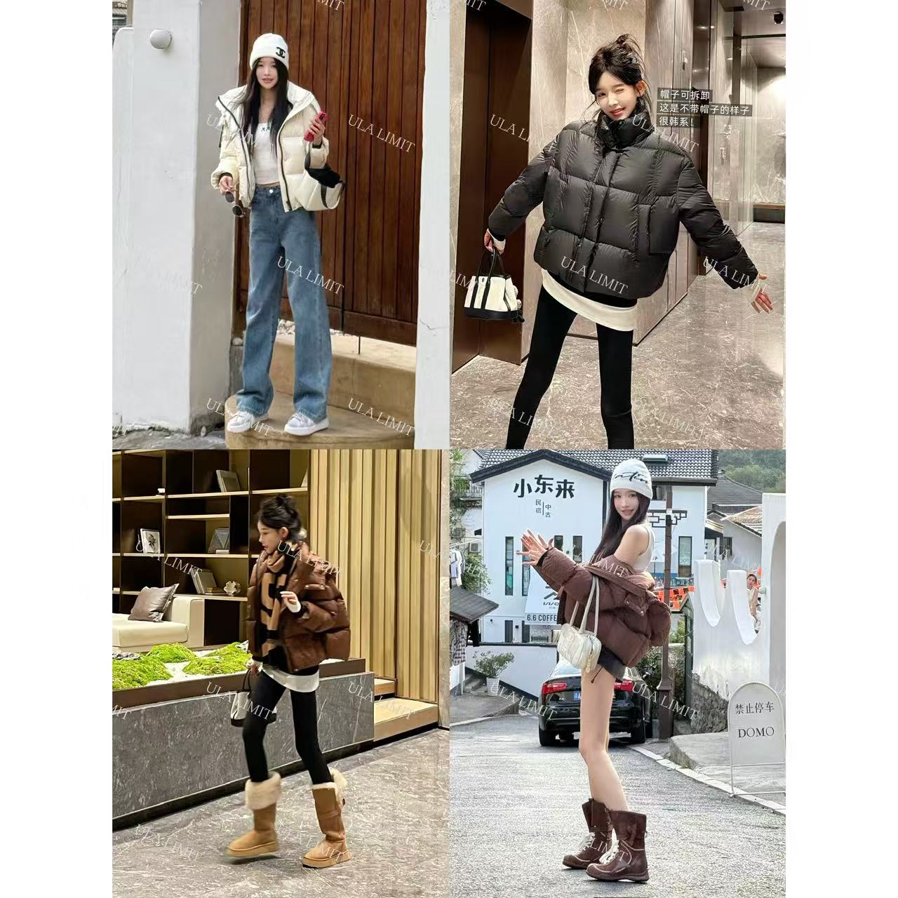 【ULA LIMIT】95白鸭绒2025年新款女款时尚女士简约羽绒服1820