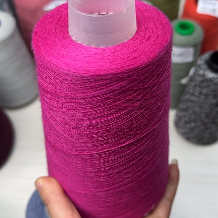 百分百羊毛粉色处理