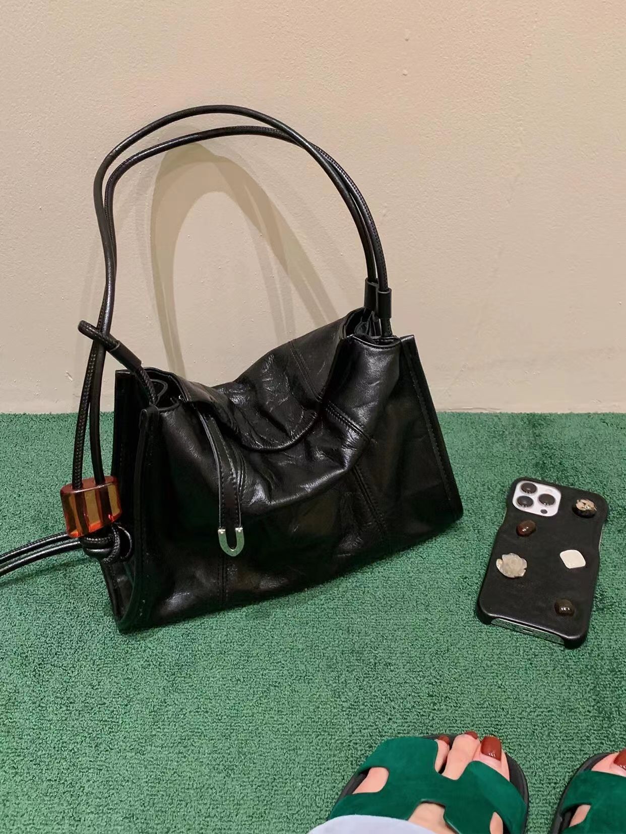 真皮古着包包直播间为准