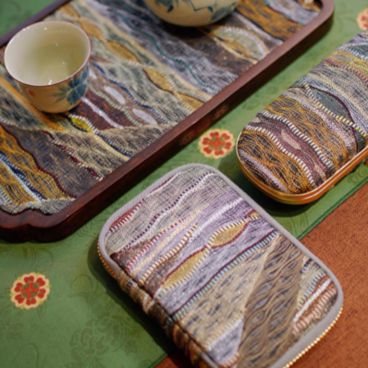 西阵织手作民族风复古包包价格链接拍国风小众订制专拍按价格选拍