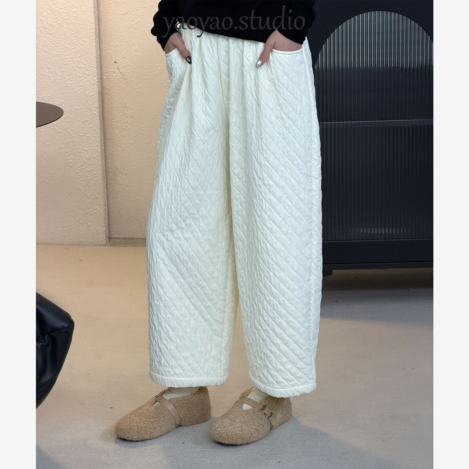 【瑶瑶】秋季新款上新时尚休闲百搭减龄休闲裤YY12869