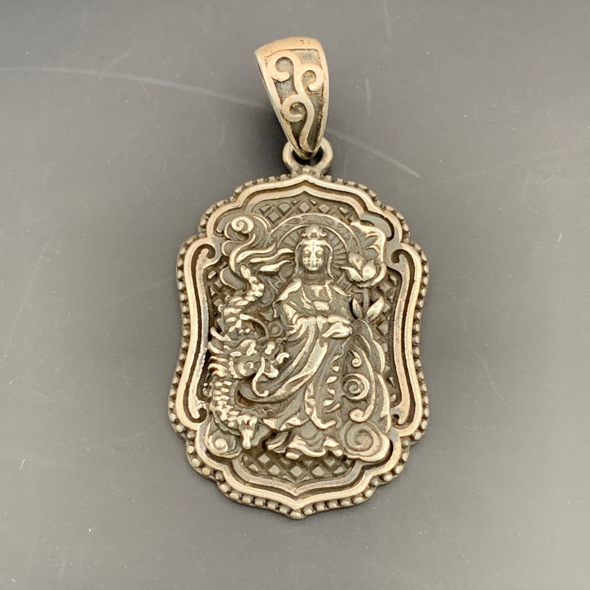 19世纪·观音菩萨挂牌银18gWSX70438