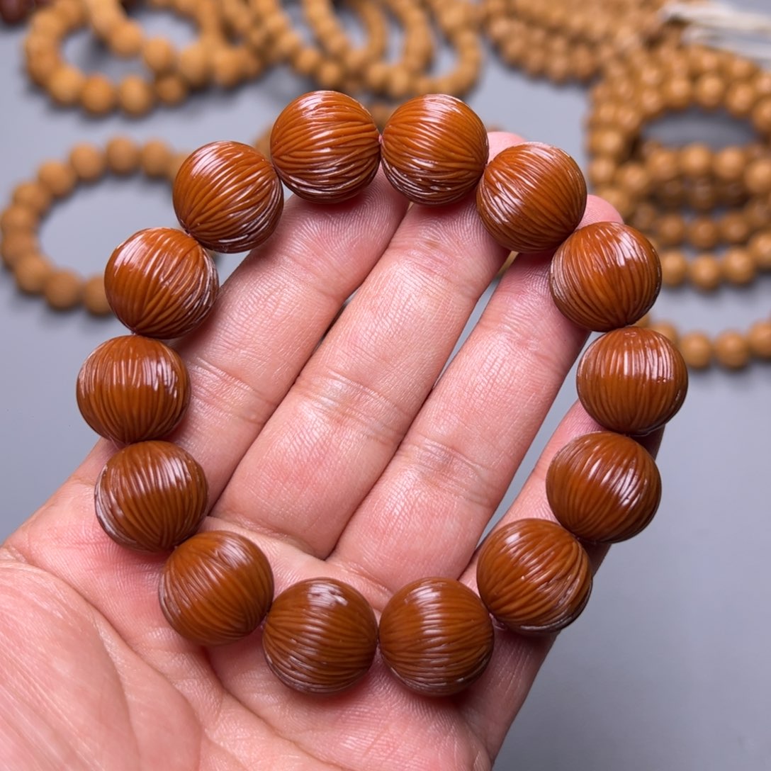 猴头核桃手串猴头金丝