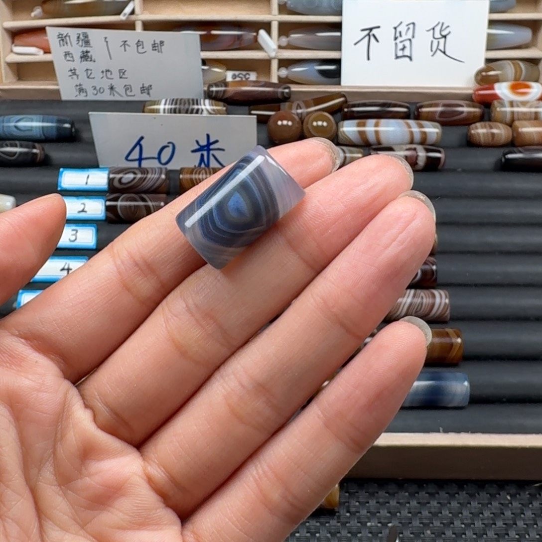 迫***炮玛瑙/玉髓未镶嵌颈饰