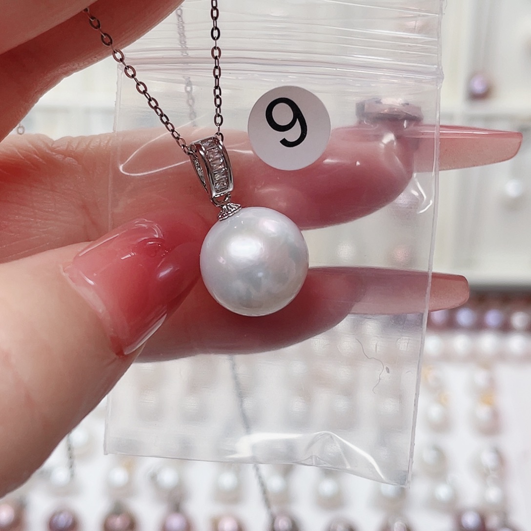合金淡水珍珠吊坠(赠链)
