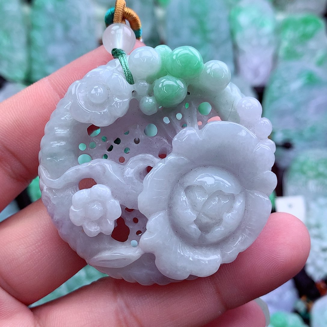 翡翠吊坠(不含链)未镶嵌