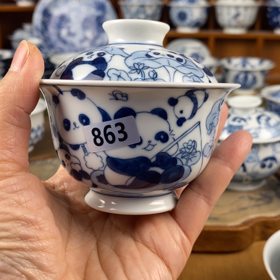 瓷片景德镇陶瓷手绘茶器863