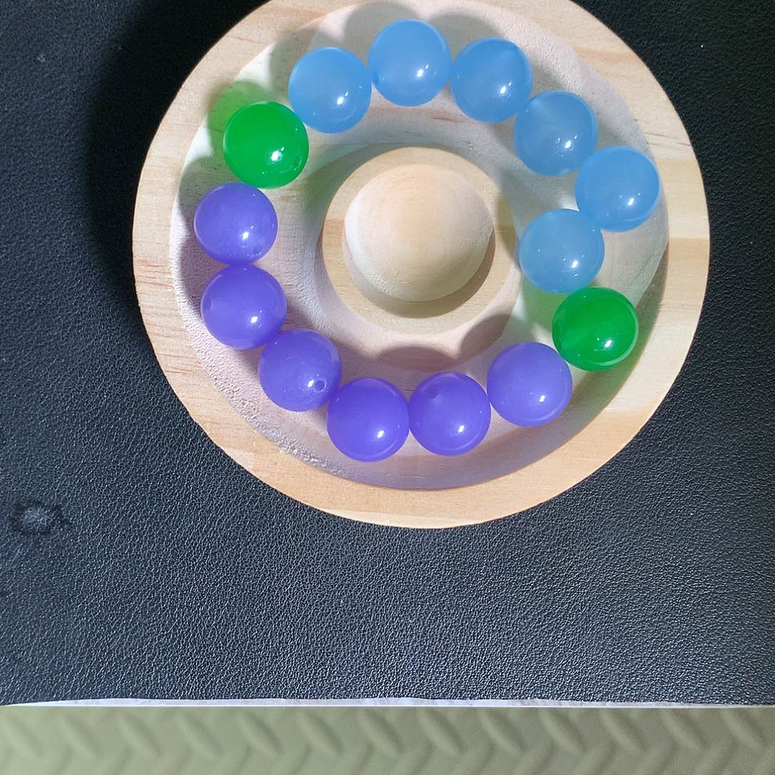 别***华翡翠散珠翡翠手串2