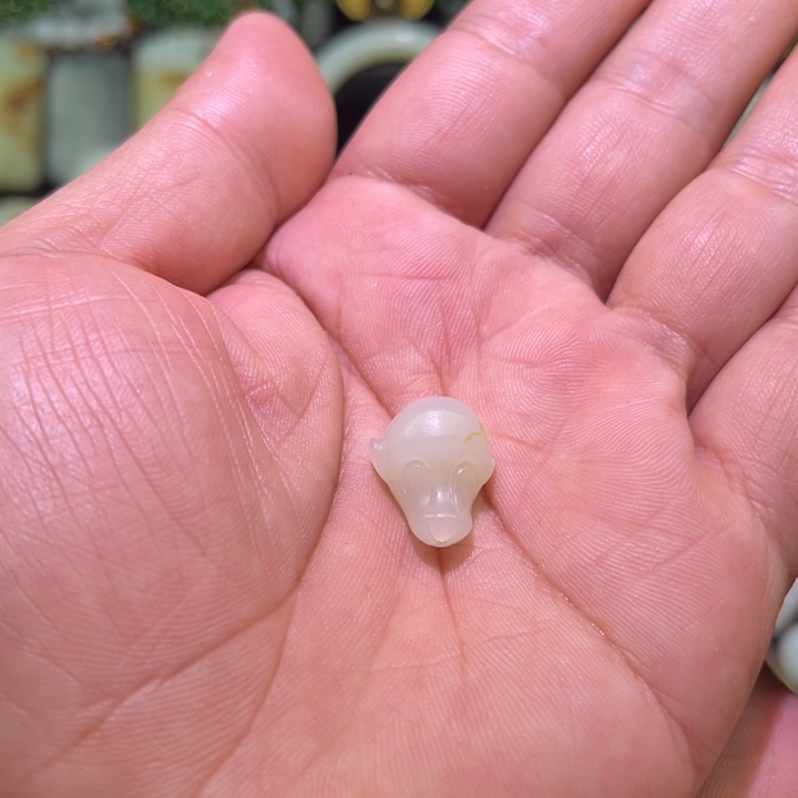 和田玉未镶嵌吊坠(不含链)