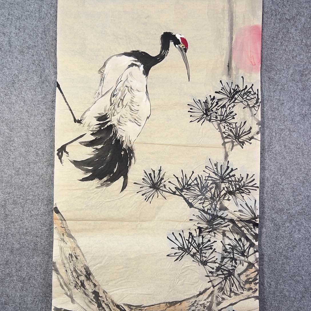 国画756 牡丹等植物生长于这里生长