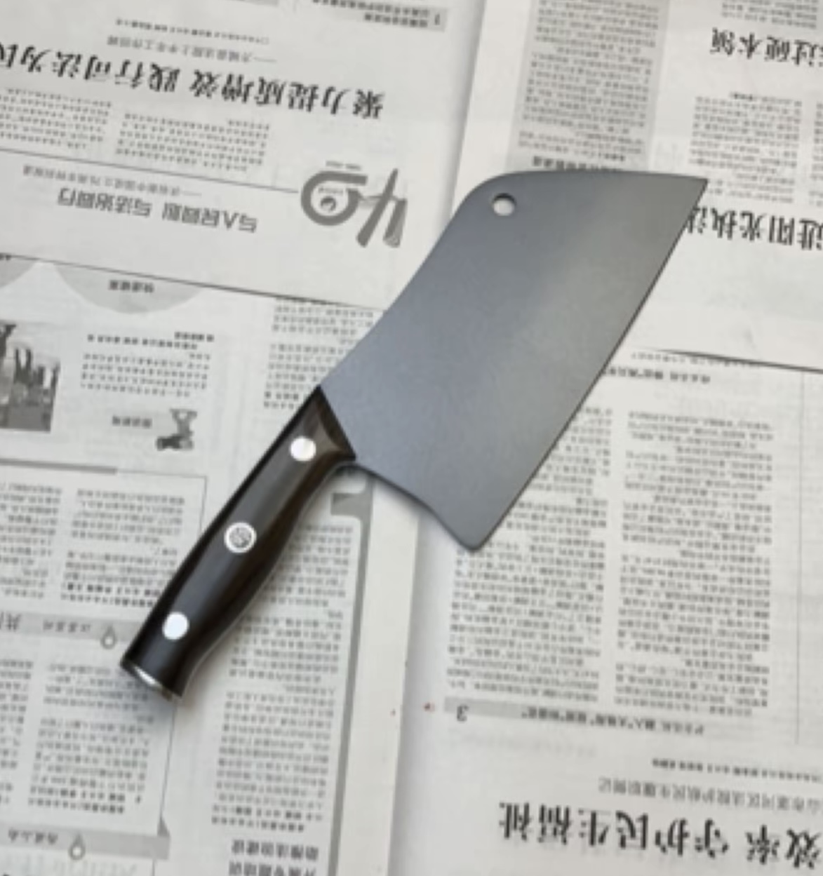 微瑕高速钢斩切刀鱼头刀 家用 商用 锋利轻巧多功能厨房用切丝