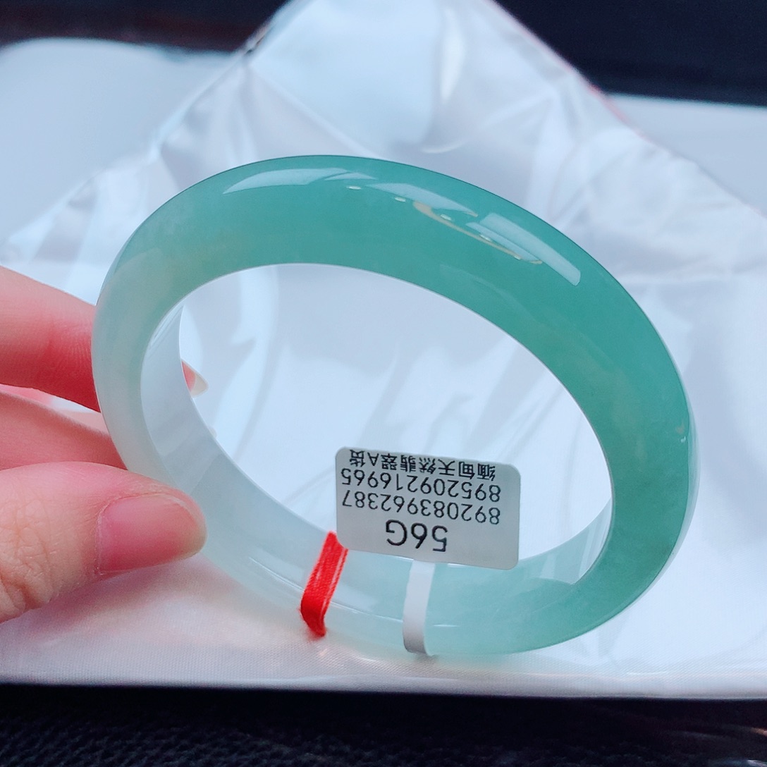 翡翠未镶嵌手镯缅甸天然翡翠A货手镯