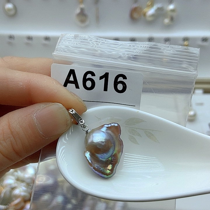 淡水珍珠颈饰银S925镶嵌