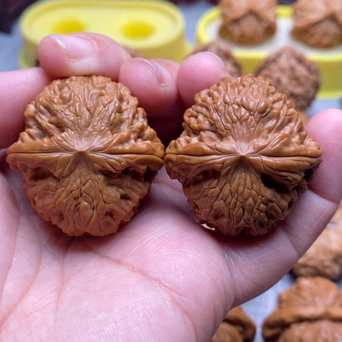 文玩核桃把件37全品肉球龙眼