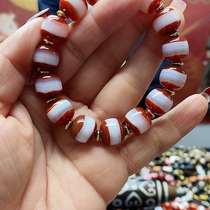 玛瑙/玉髓手链合金