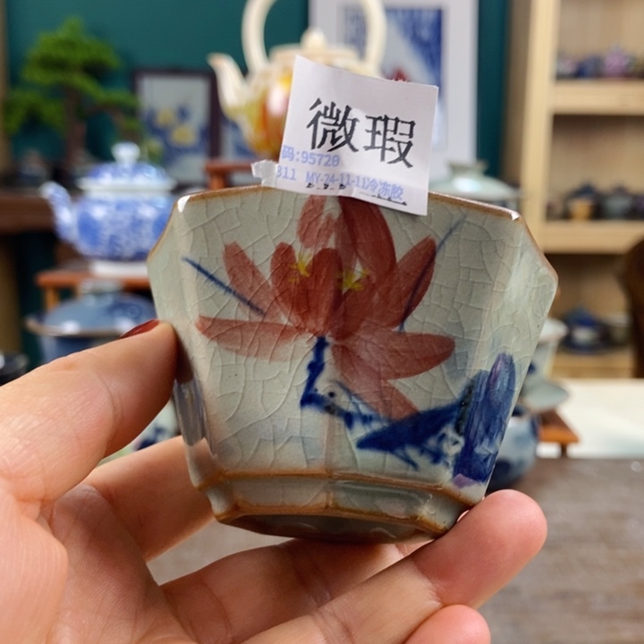 瓷片手工制作工艺精湛等特点为