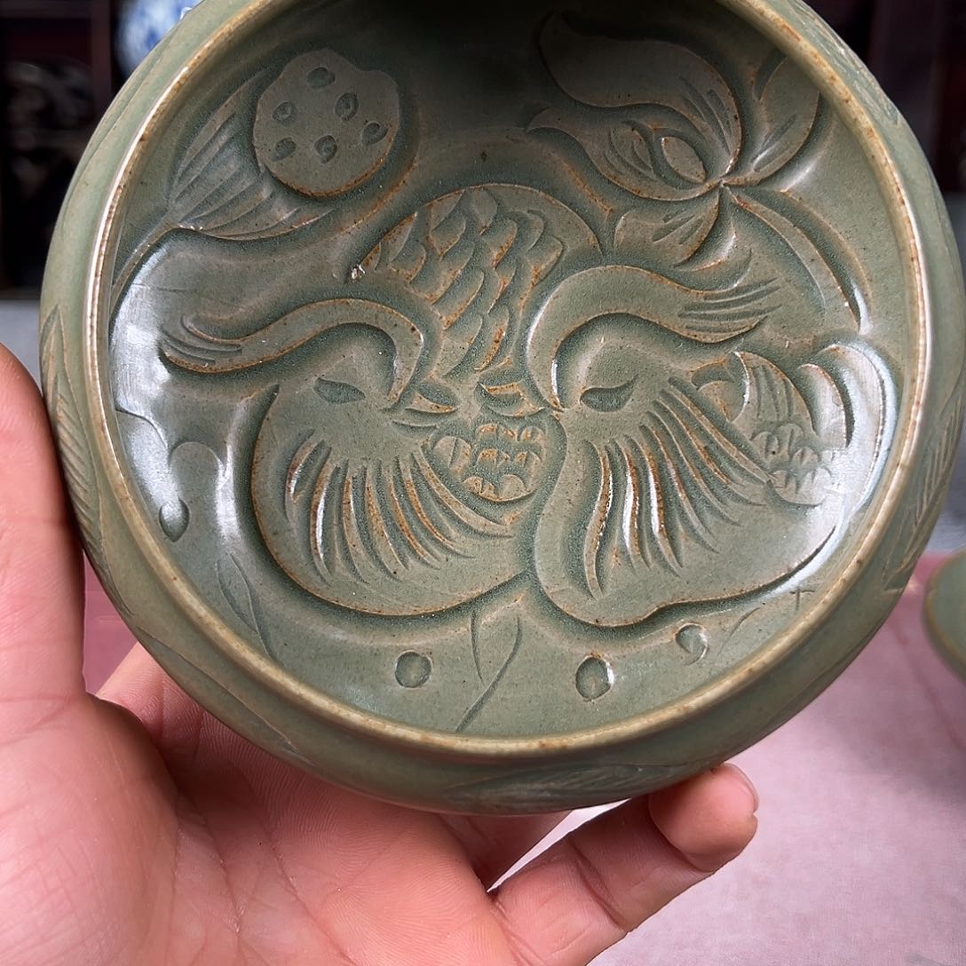 瓷片小**翠摆件摆件摆件摆件