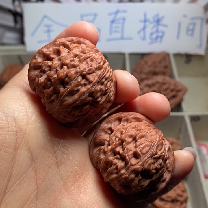 文玩核桃吊坠磨盘