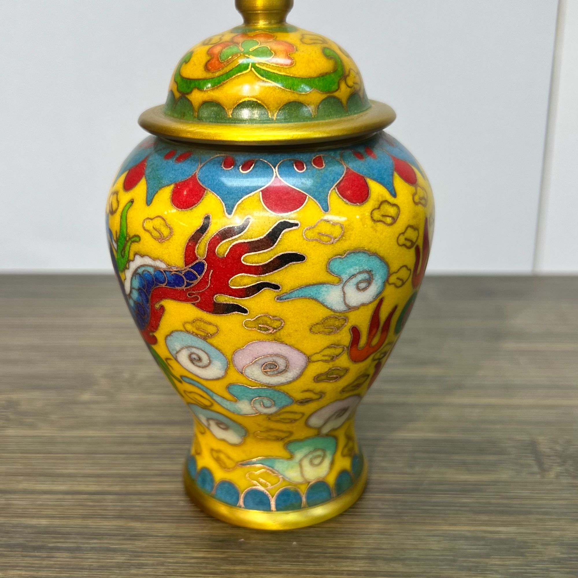 景泰蓝将军罐15cm