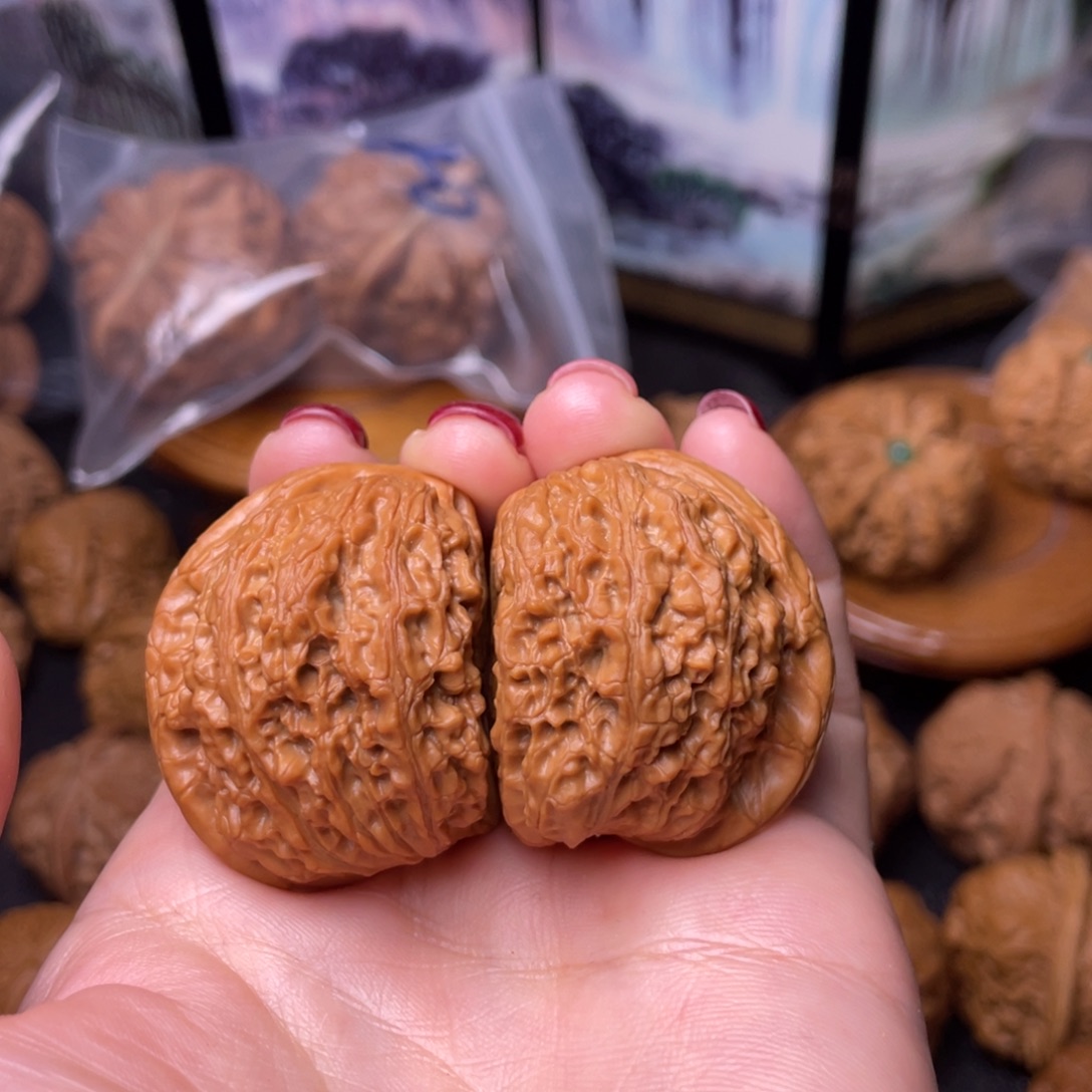 把件文玩核桃血麒麟半壁江山
