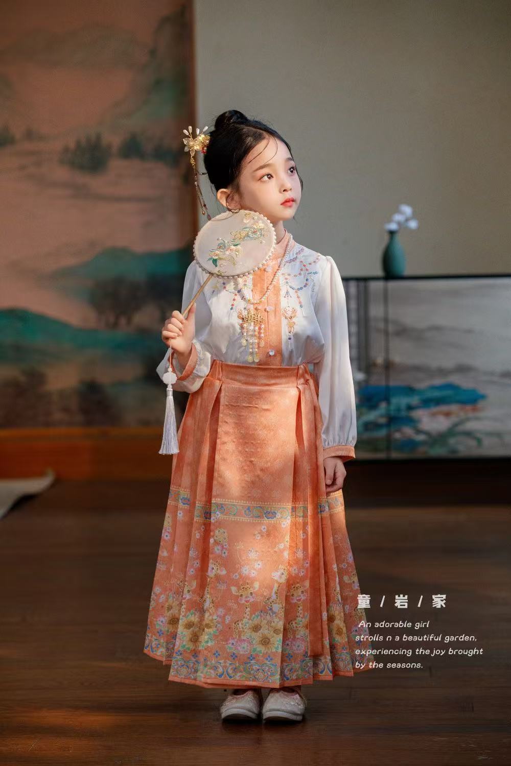 甜汐高货女童汉服国风【90019】