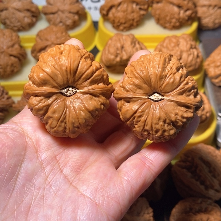 文玩核桃把件南瓜墩 43 45