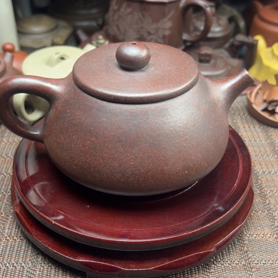 紫砂茶壶宜兴原矿紫砂壶500毫升容量
